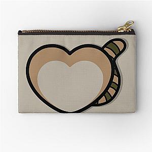 Regular Show Rigby Heart Zipper Pouch