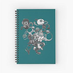 Regular show Main Characters   Spiral Notebook