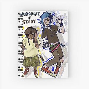 Mordecai and Rigby Spiral Notebook