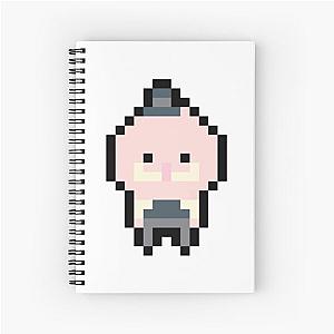 pixel art Regular Show   Spiral Notebook