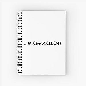 REGULAR SHOW - I-M EGGSCELLENT  Spiral Notebook