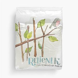 Five Score & Seven Years Ago - Relient K Duvet Cover