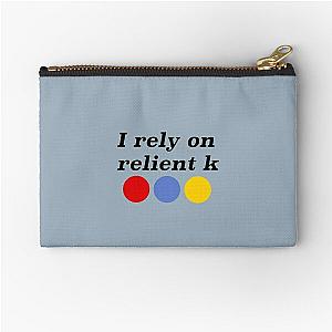 I rely on Relient K Zipper Pouch