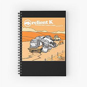 Relient K cover vol.2  Spiral Notebook