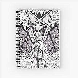 Devil Rem Spiral Notebook