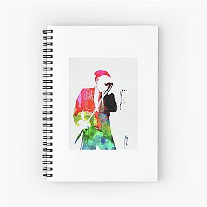 rem watercolor naxart studio Spiral Notebook