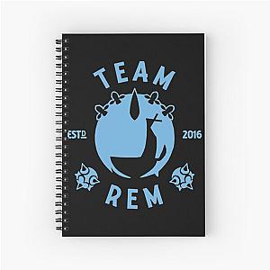 Team Rem Shirt Classic T-Shirt Spiral Notebook