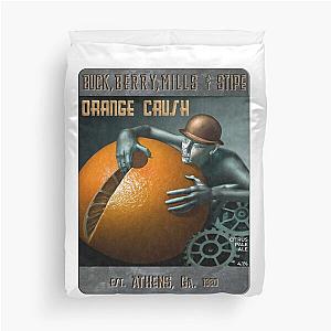 REM "Orange Crush" Craft Ale Design Duvet Cover