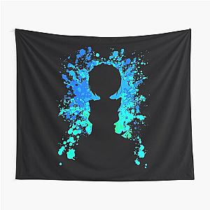 Rem Inspired Paint Splatter Anime 	 	 	 Tapestry