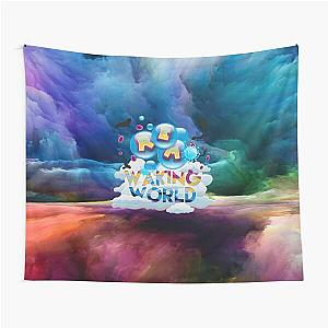 REM Coloured Clouds Tapestry