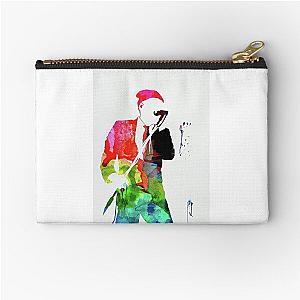 rem watercolor naxart studio Zipper Pouch