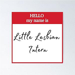 Reneé Rapp SNL Little Lesbian Intern Poster