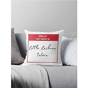 Reneé Rapp SNL Little Lesbian Intern Throw Pillow