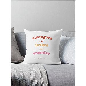 Reneé Rapp Strangers to Lovers to Enemies Throw Pillow