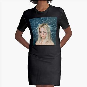 Reneé Rapp - Snow Angel Graphic T-Shirt Dress