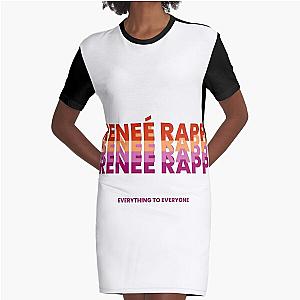 Reneé Rapp Lesbian Flag  Graphic T-Shirt Dress