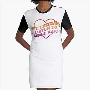 HOT LESBIANS LISTEN TO RENEÉ RAPP  Graphic T-Shirt Dress