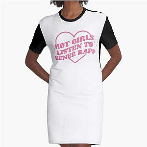 HOT GIRLS LISTEN TO RENEÉ RAPP  Graphic T-Shirt Dress