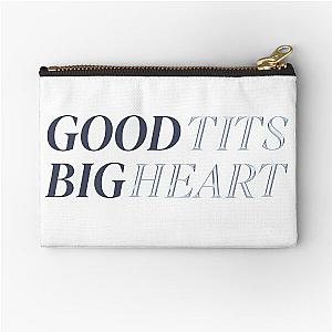 Reneé Rapp Tummy Hurts - Good Tits Big Heart Zipper Pouch