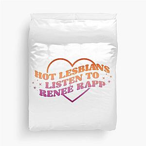 HOT LESBIANS LISTEN TO RENEÉ RAPP  Duvet Cover