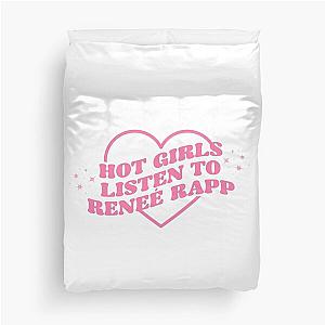 HOT GIRLS LISTEN TO RENEÉ RAPP  Duvet Cover