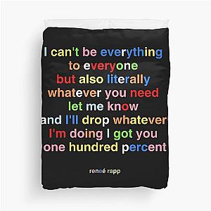 Reneé Rapp Everything To Everyone  Duvet Cover