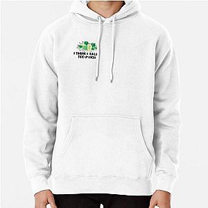 Reneé Rapp Lyrics - I Think I Talk Too Much (Green)  Pullover Hoodie