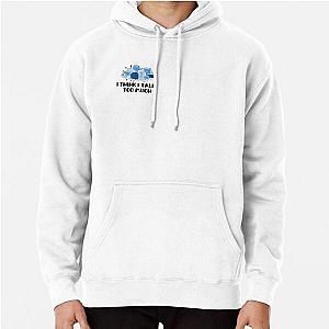 Reneé Rapp Lyrics - I Think I Talk Too Much (Blue)  Pullover Hoodie