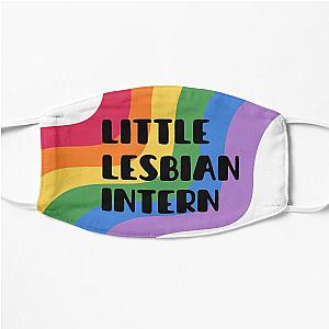 Little Lesbian Intern - Reneé Rapp SNL (Rainbow) Flat Mask