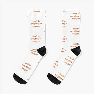 Reneé Rapp - i can't be everything to everyone Socks