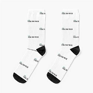 Reneé Rapp - I Think I Talk Too Much (Black) Socks