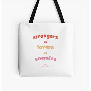 Reneé Rapp Strangers to Lovers to Enemies All Over Print Tote Bag