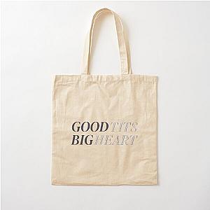 Reneé Rapp Tummy Hurts - Good Tits Big Heart Cotton Tote Bag