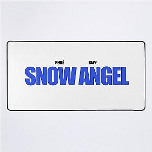 reneé rapp snow angel  Desk Mat