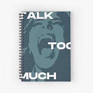 Reneé Rapp Talk Too Much - Snow Angel Spiral Notebook