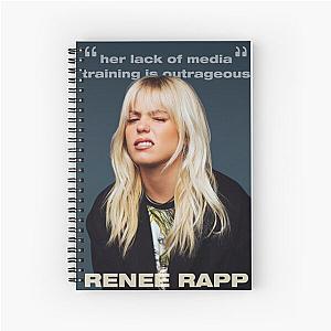 Reneé Rapp Media Training Poster Spiral Notebook