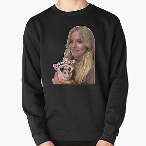 Renee Rapp With A Possum.png Pullover Sweatshirt