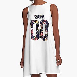 Renee Rapp - Floral Jersey A-Line Dress