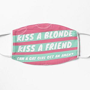 Kiss a blonde - Renee Rapp Flat Mask