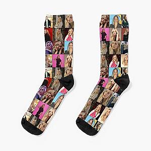 Renee Rapp Photo Collage Art Socks