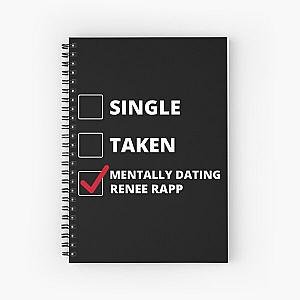 Mentally Dating Renee Rapp Spiral Notebook