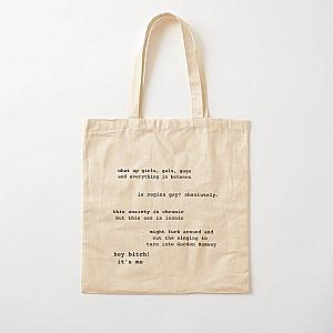 Renee Rapp quotes Cotton Tote Bag