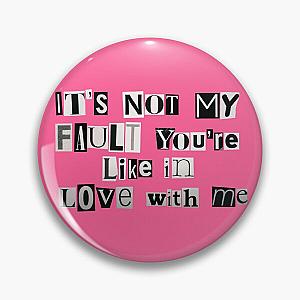 Renee Rapp Not My Fault  Pin