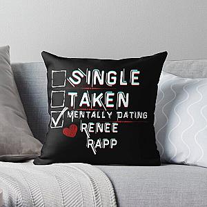 Mentally Dating Renee Rapp Throw Pillow