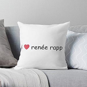 I Love Renee Rapp Throw Pillow