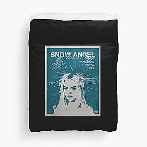 Snow Angel of Pooster Renee Rapp Duvet Cover