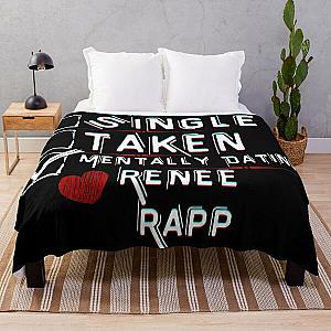 Mentally Dating Renee Rapp Throw Blanket