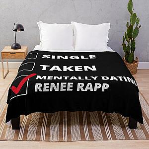 Mentally Dating Renee Rapp Throw Blanket