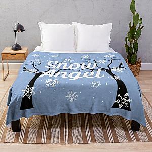 Renee Rapp Snow Angel Throw Blanket