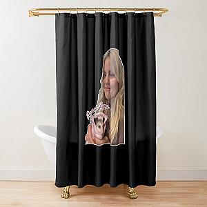 Renee Rapp With A Possum.png Shower Curtain